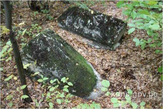 Nekropole sa stećcima na lokalitetu Mramorje i Strane u Bulatovcima, historijsko područje