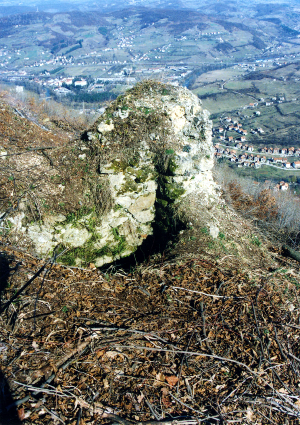 Stari grad Visoki, historijsko područje