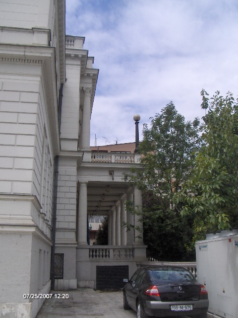 Narodno pozorište, povijesna građevina