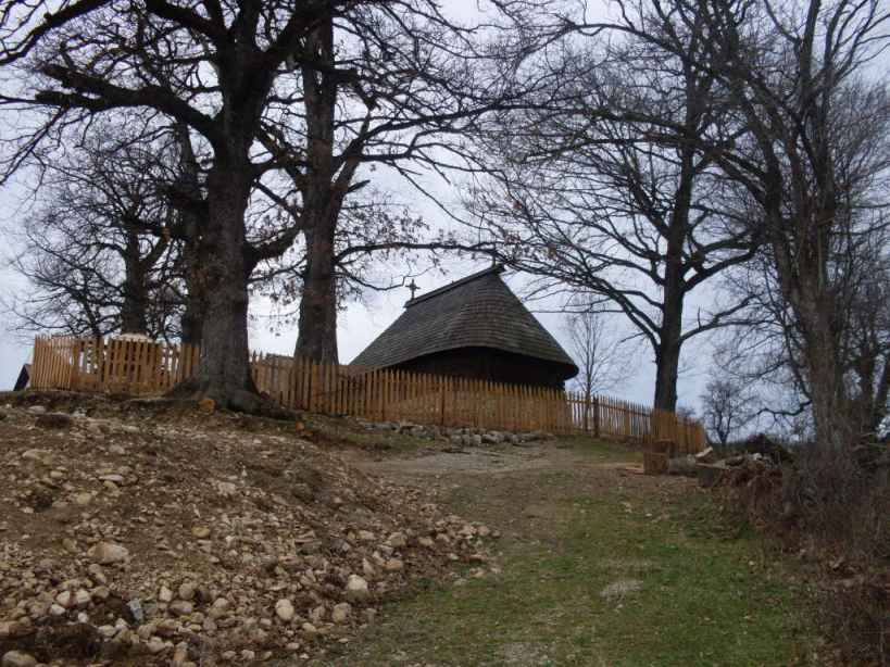 Crkva brvnara posvećena svetom Nikoli u Krupi na Vrbasu, historijsko područje