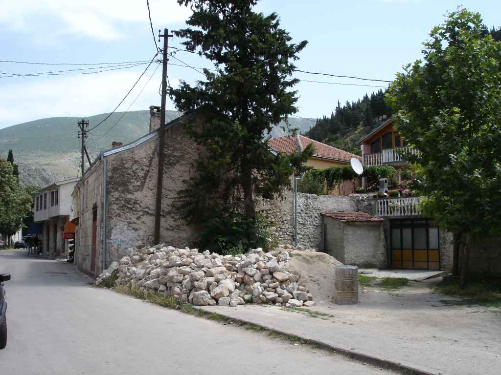 Hamam na Ćupriji, mjesto i ostaci historijske  građevine