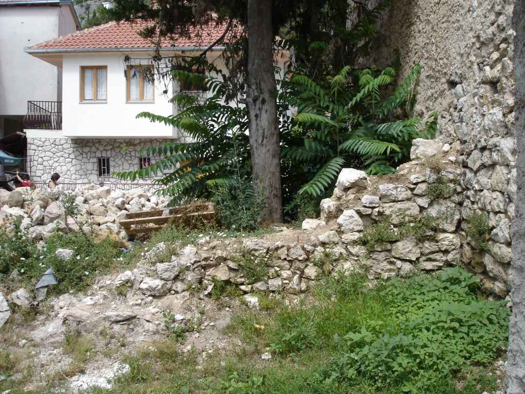 Hamam na Ćupriji, mjesto i ostaci historijske  građevine