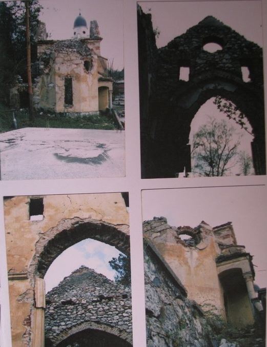 Filijalna crkva Blažene djevice Marije, mjesto i ostaci historijske građevine