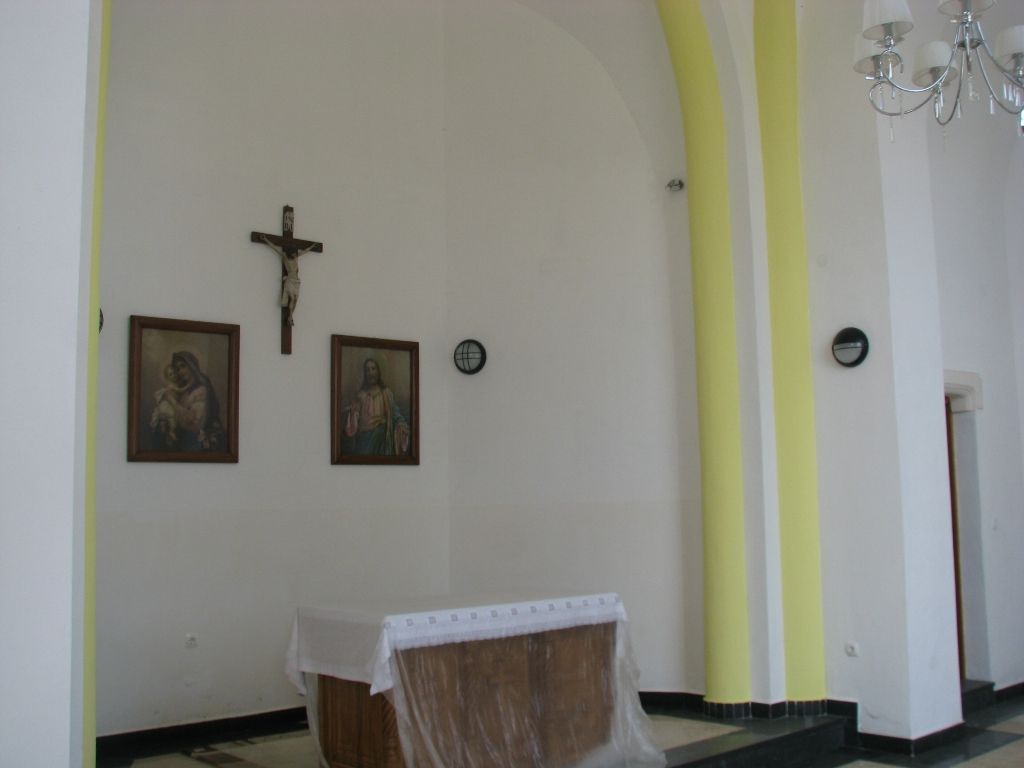 Filijalna crkva Blažene djevice Marije, mjesto i ostaci historijske građevine