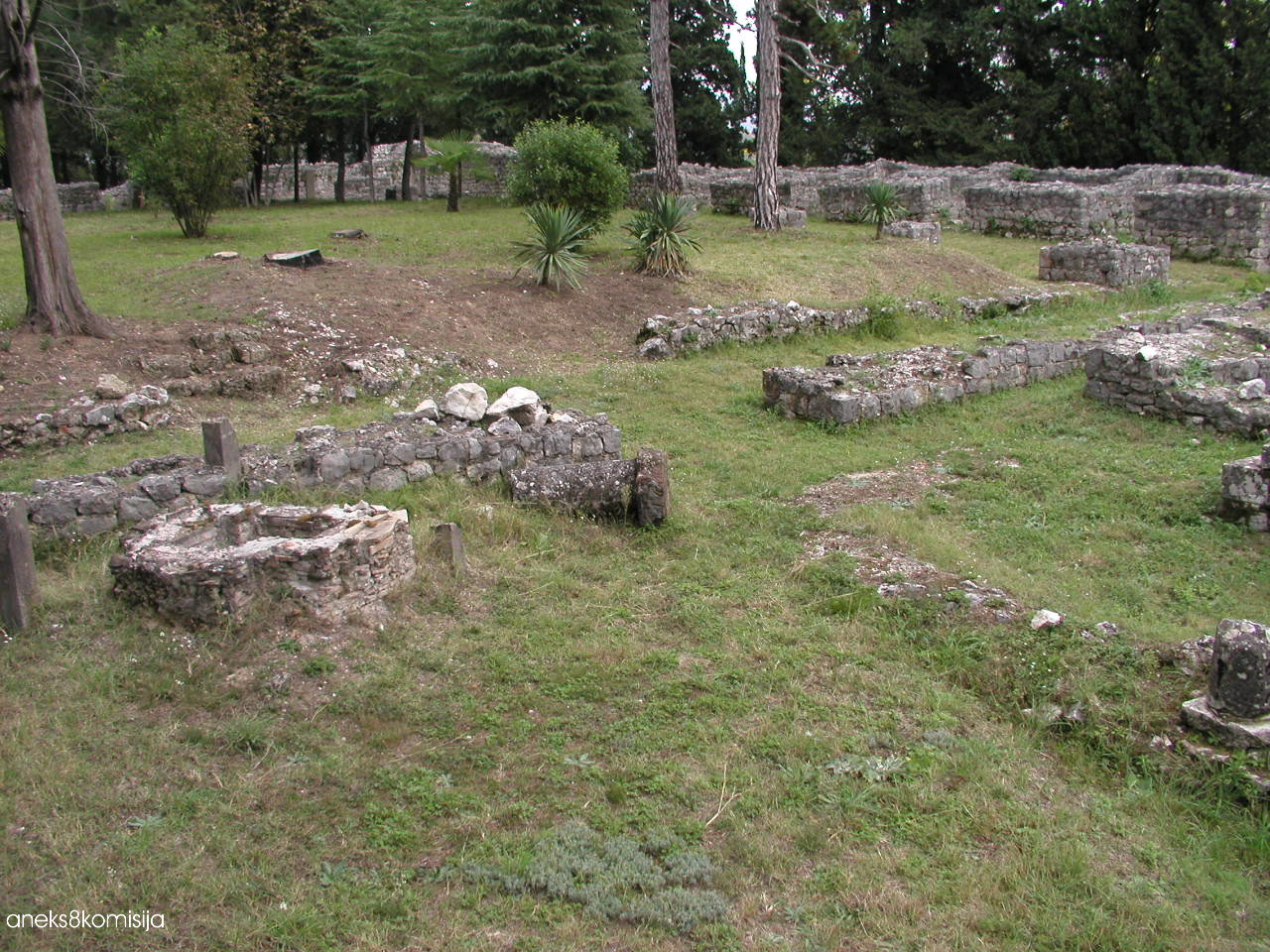 Utvrđena kasnoantička vila Mogorjelo, arheološko područje
