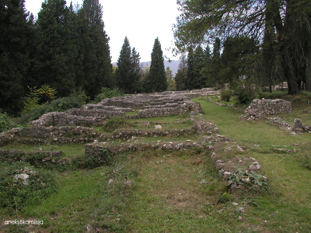 Utvrđena kasnoantička vila Mogorjelo, arheološko područje