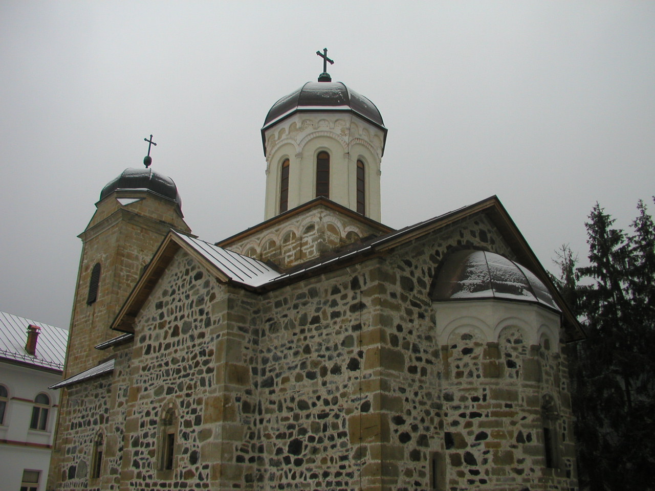 Manastir Ozren sa freskama, graditeljska cjelina